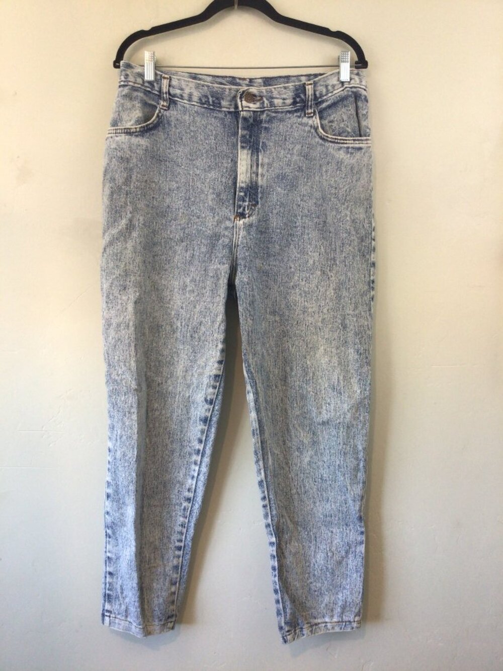 90s VTG Vintage Stonewash High Waisted Button Ankle SKinny Mom Jeans Gap Ferrat